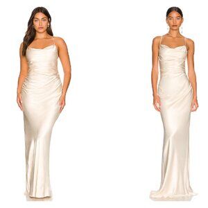 La Lune Lace Back Maxi Dress Shona Joy